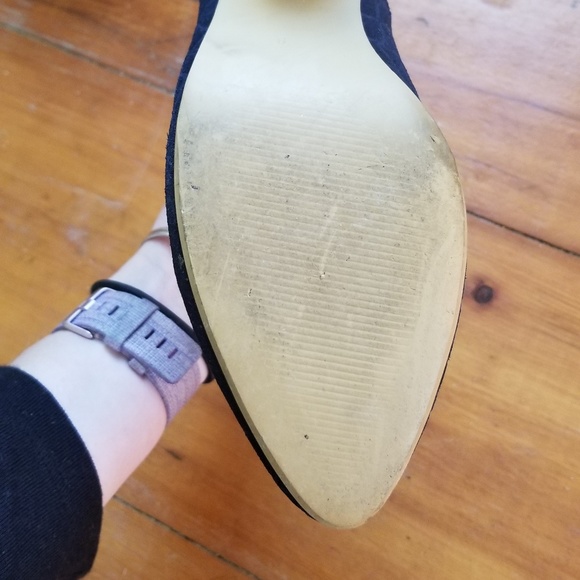 Marais USA crocodile navy ankle boots - Picture 2 of 3